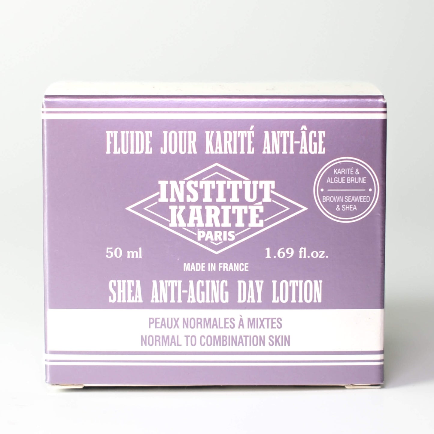 Packaging of Shea Anti-Aging Day Lotion by Institut Karité Paris
