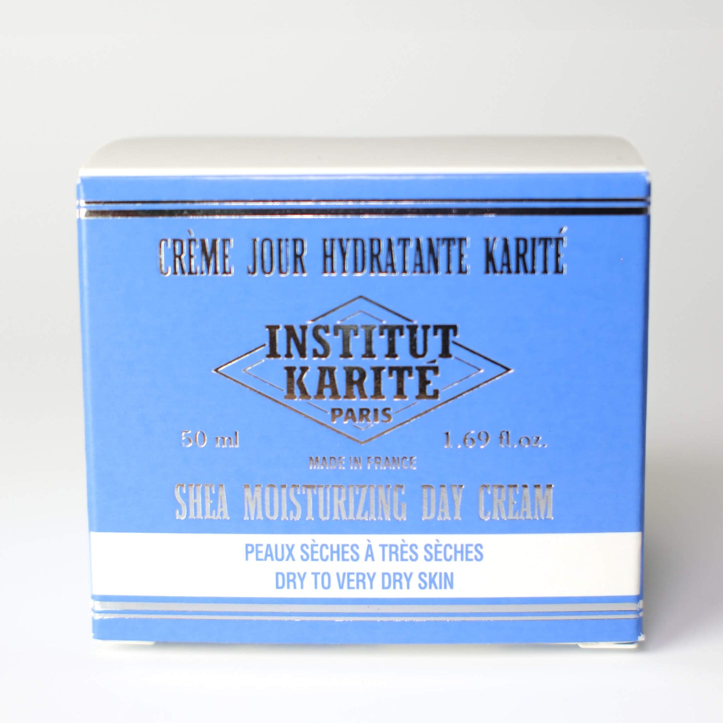 Packaging of 50mL Shea Moisturising Day Cream by Institut Karité Paris