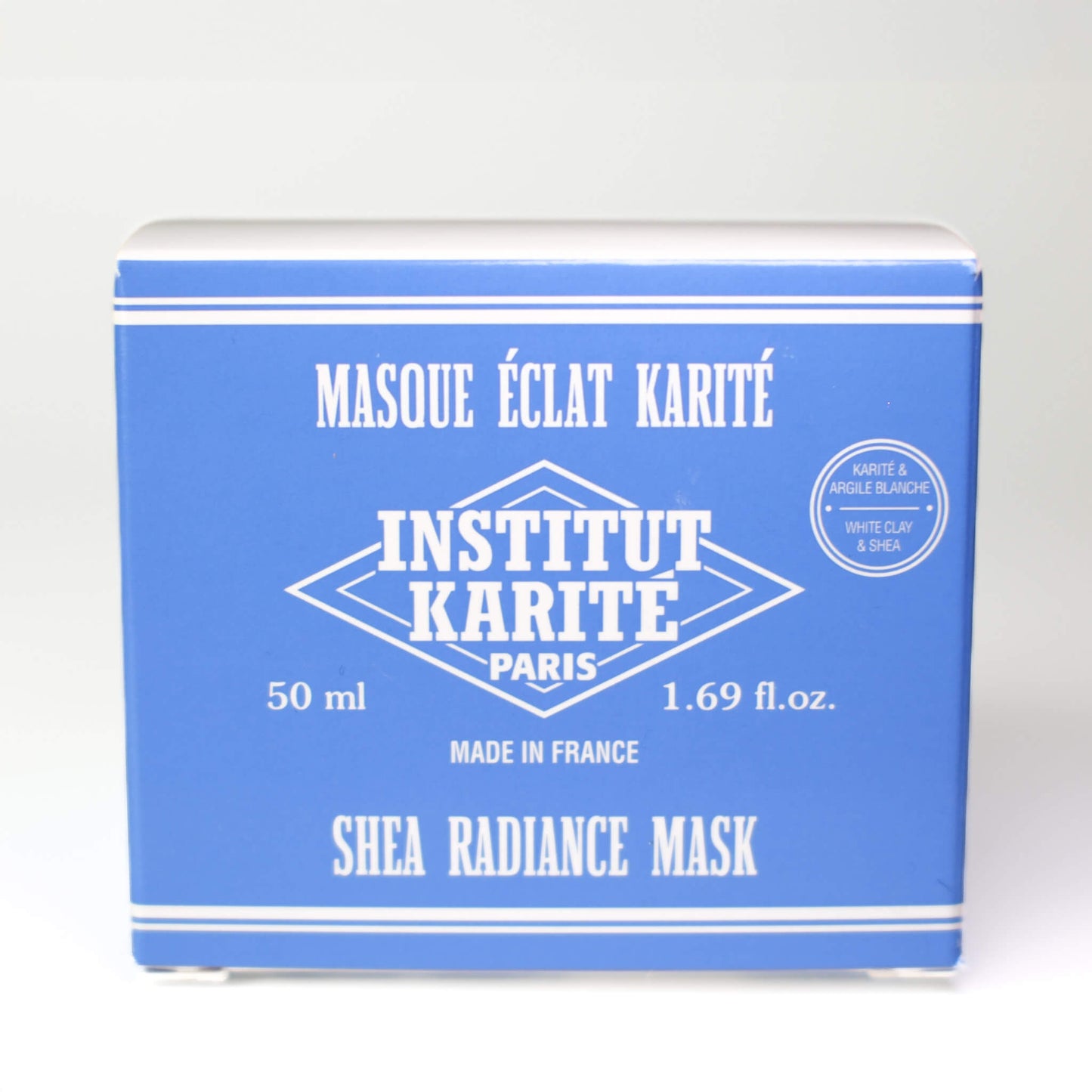 Packaging of 50mL Shea Radiance Mask by Institut Karité Paris