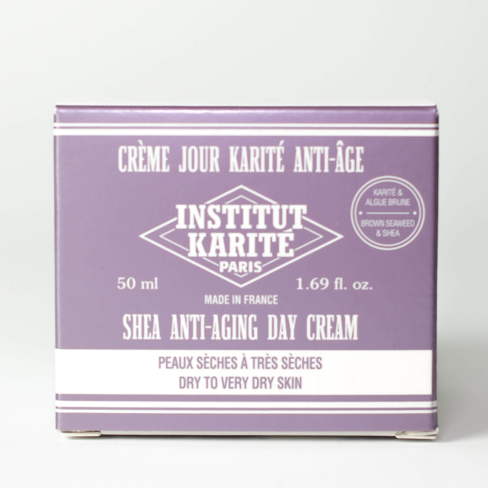 Packaging of Shea Anti-Aging Day Cream by Institut Karité Paris