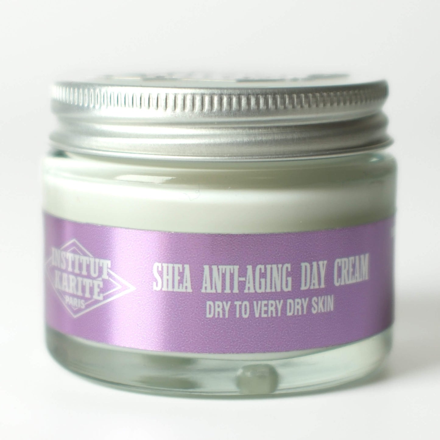 Front view with English of 50mL Shea Anti-Aging Day Cream by Institut Karité Paris