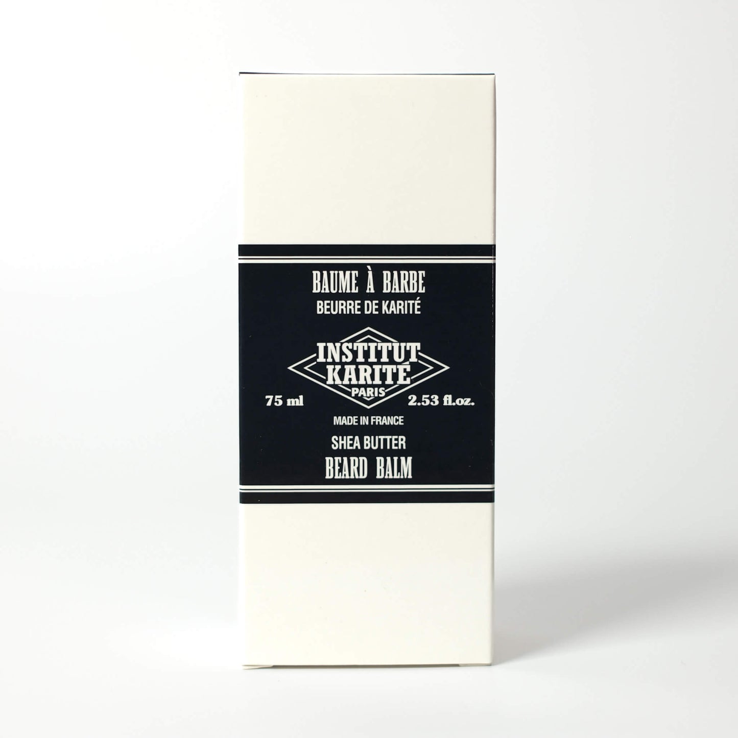 Packaging of 75mL Shea Beard Balm with packaging by Institut Karité Paris