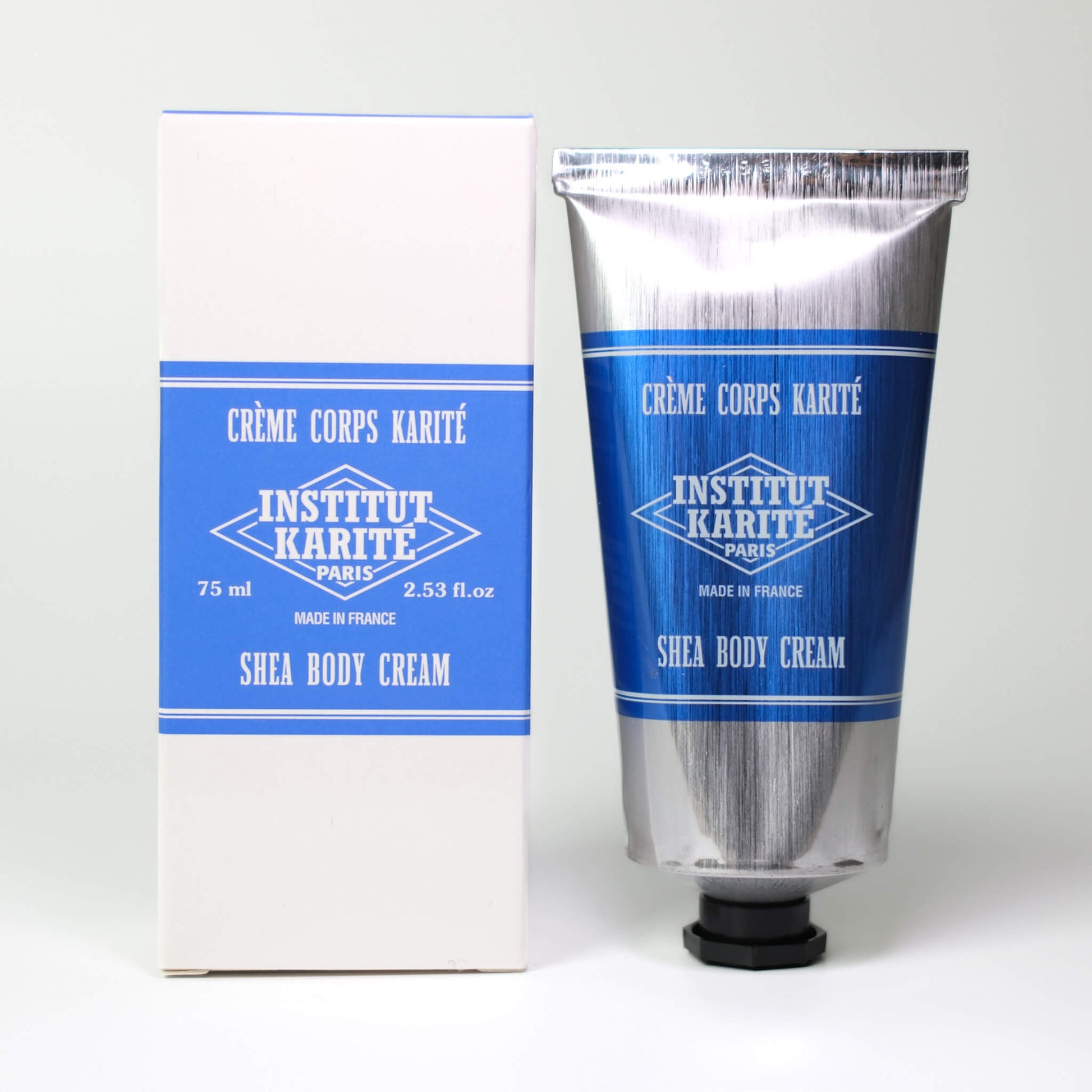 Front view of 75mL Shea Beard Balm with packaging by Institut Karité Paris