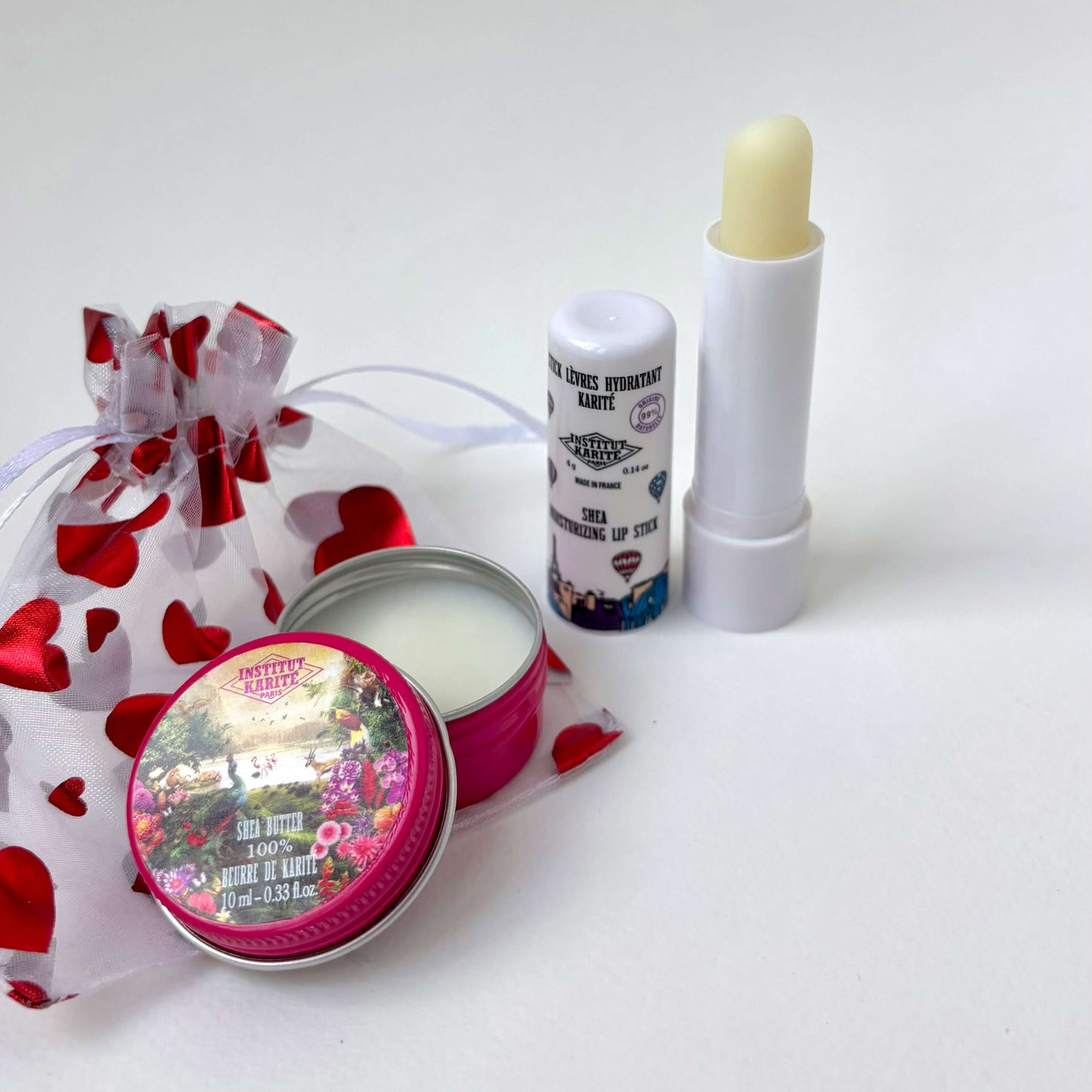 Pochette Tendresse · Shea Butter & Lip Balm