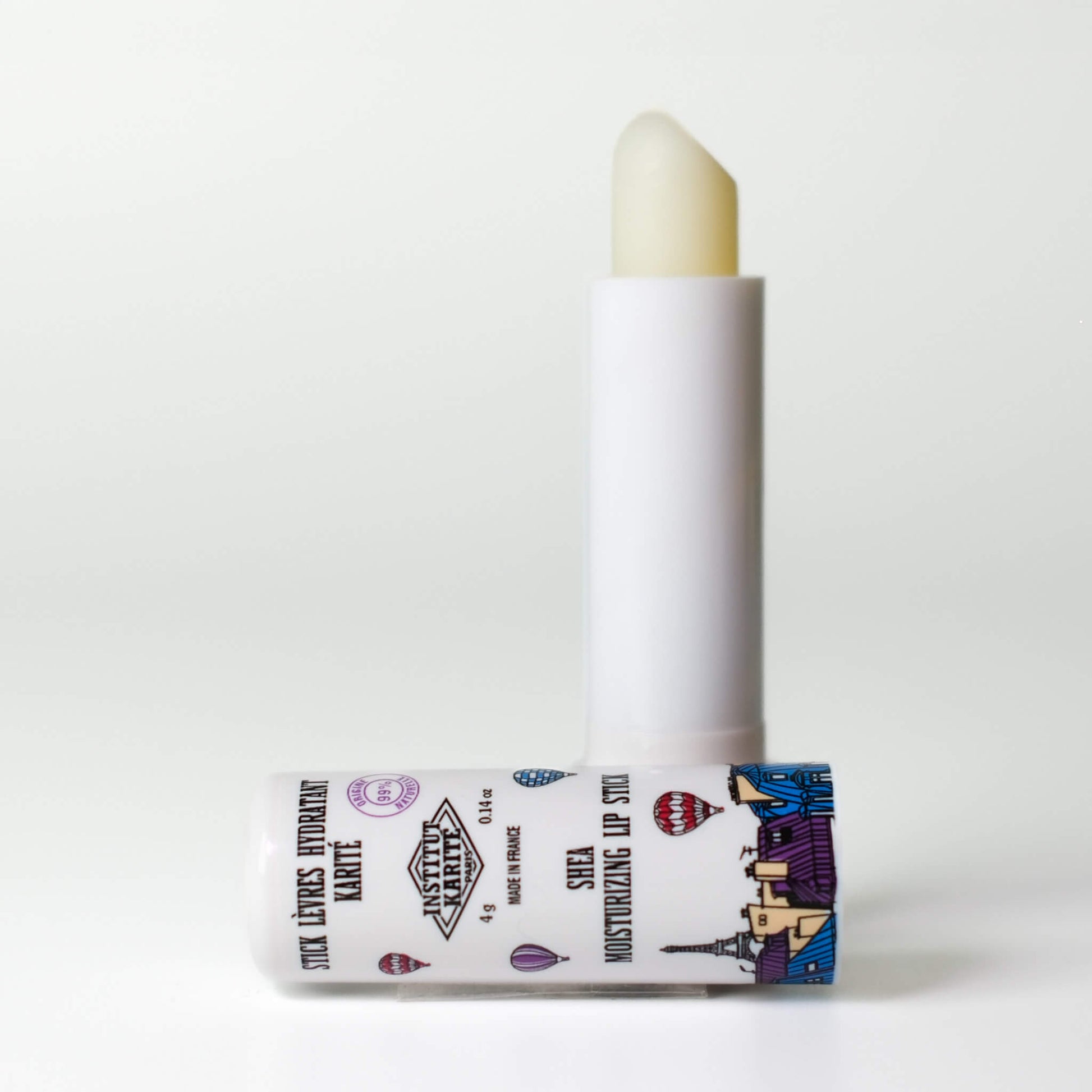 Front view of 4g Shea Balloon Lip Balm version 2 by Institut Karité Paris