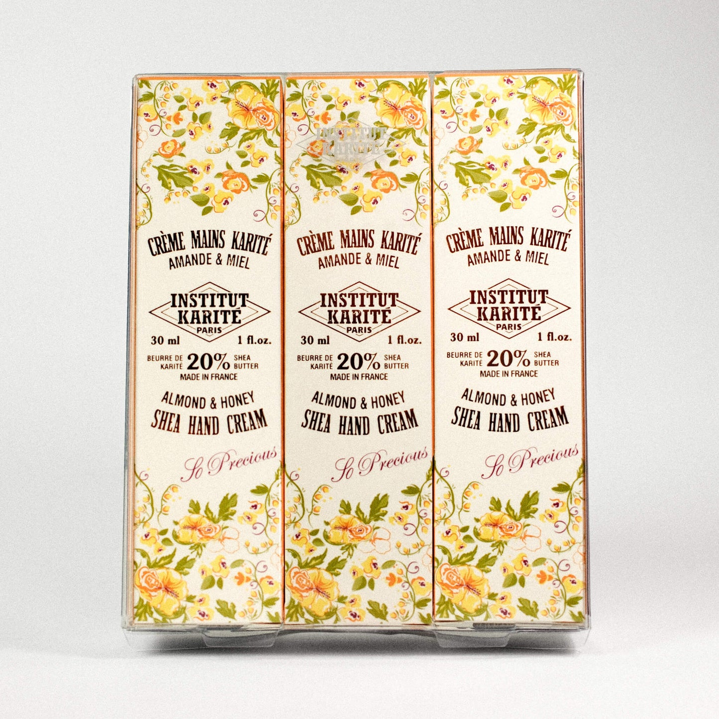 Shea Hand Cream Trio · Almond & Honey