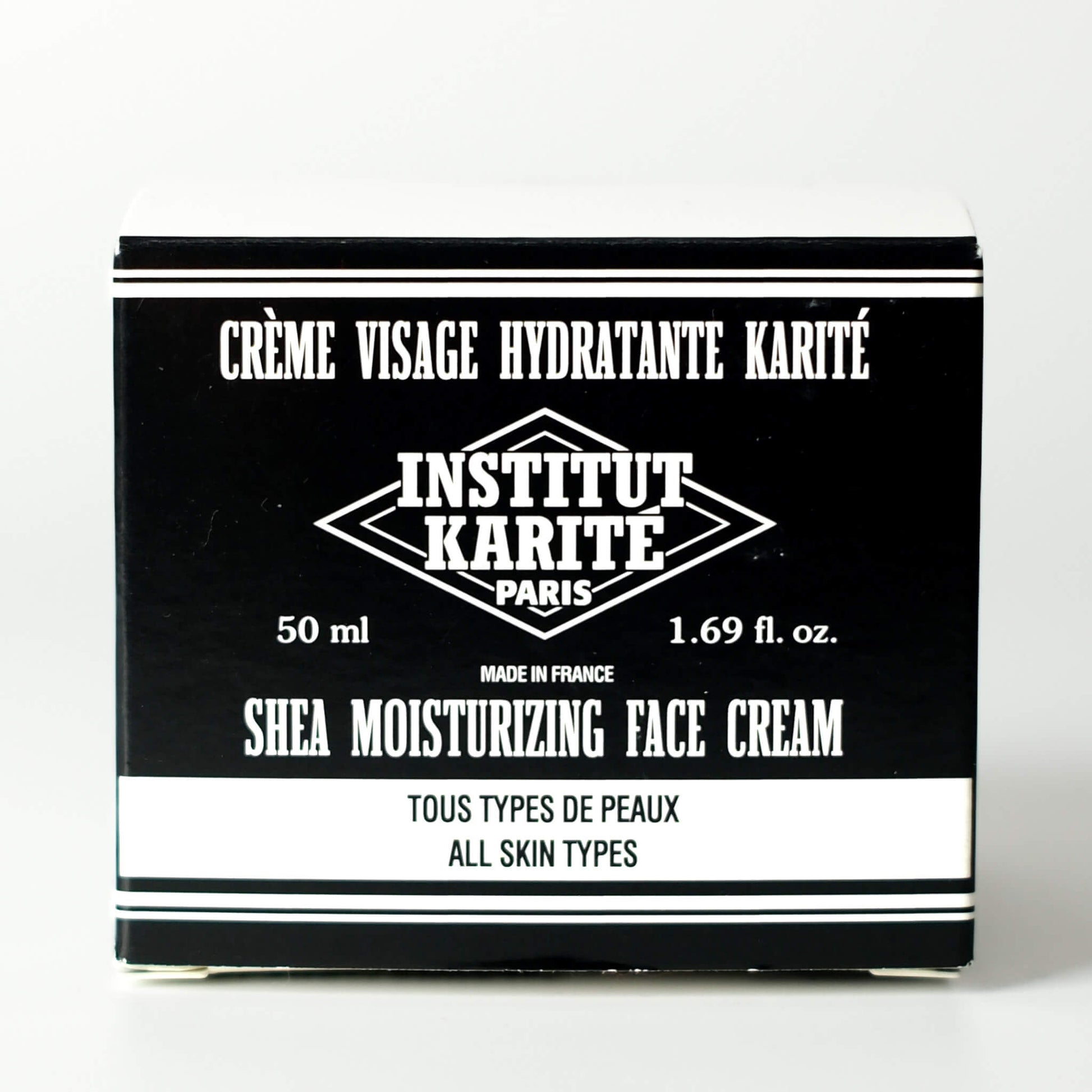 Packaging of 50mL Shea Face Cream by Institut Karité Paris