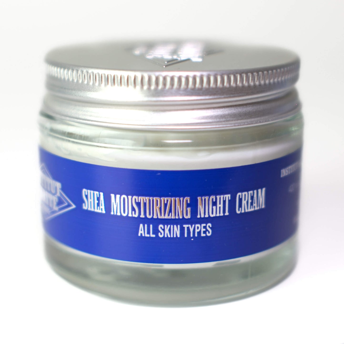 Front view with English of 50mL Shea Moisturising Night Cream by Institut Karité Paris