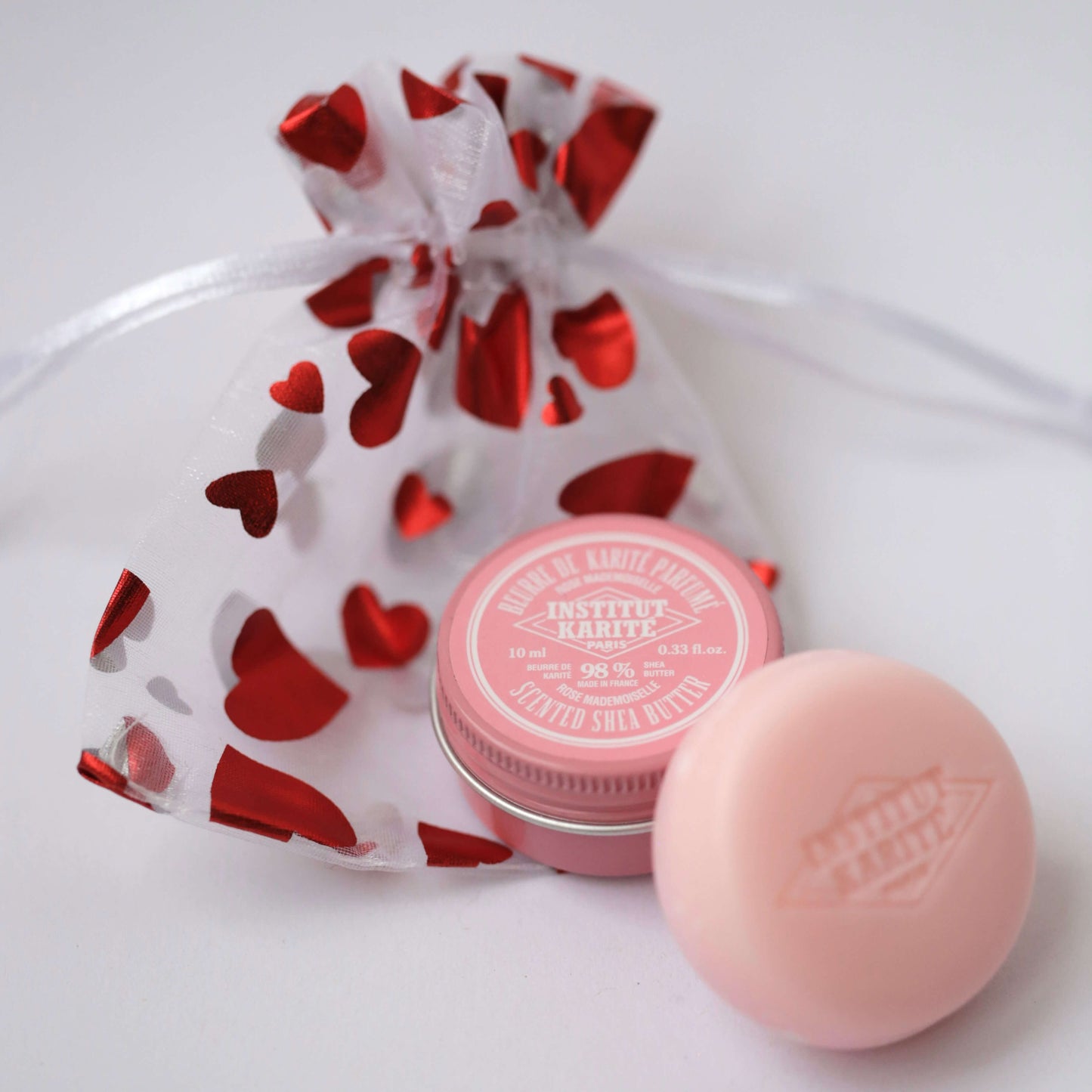 Pochette Amour · Rose Mademoiselle · Macaron Soap & Shea Butter
