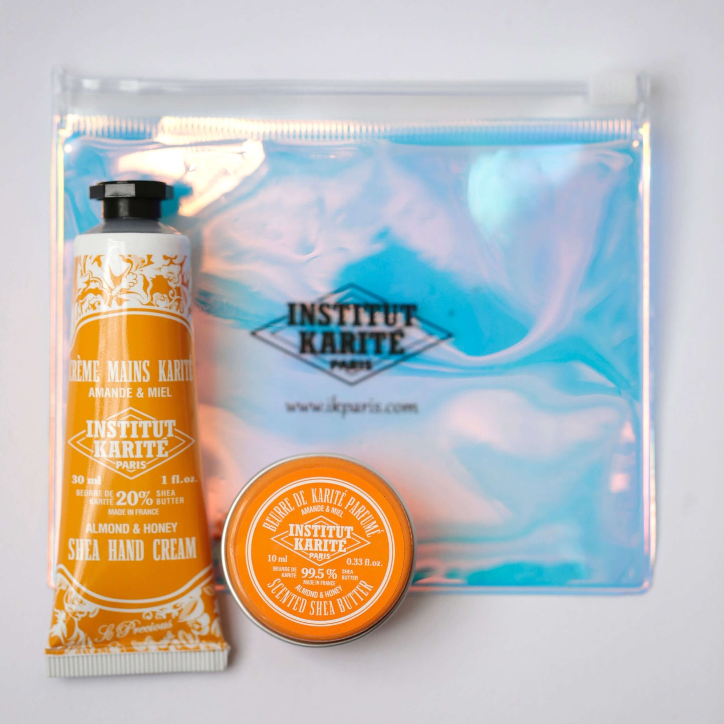 Petit Duo · Amande & Miel · Crème Mains & Beurre de Karité