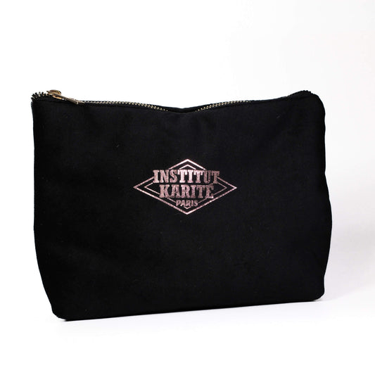 Beauty Pouch · Black Leather