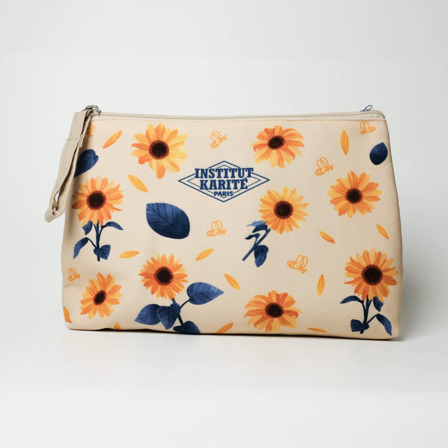 Front view of Sunflower Pouch by Institut Karité Paris