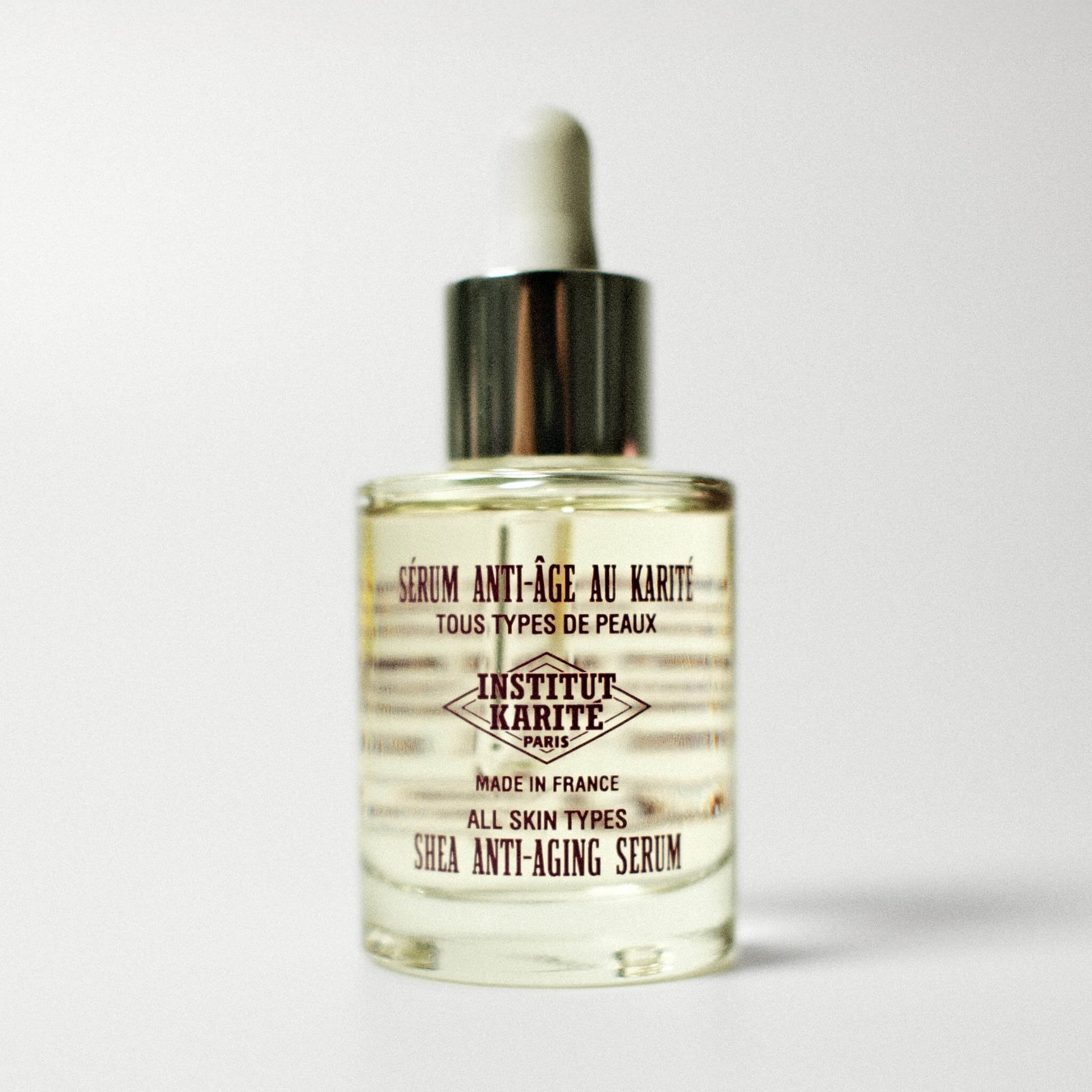 Front view of 30mL Shea Anti-Aging Serum by Institut Karité Paris