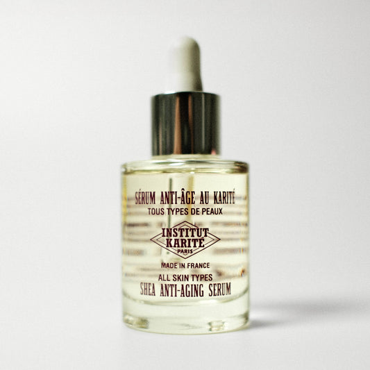 Front view of 30mL Shea Anti-Aging Serum by Institut Karité Paris