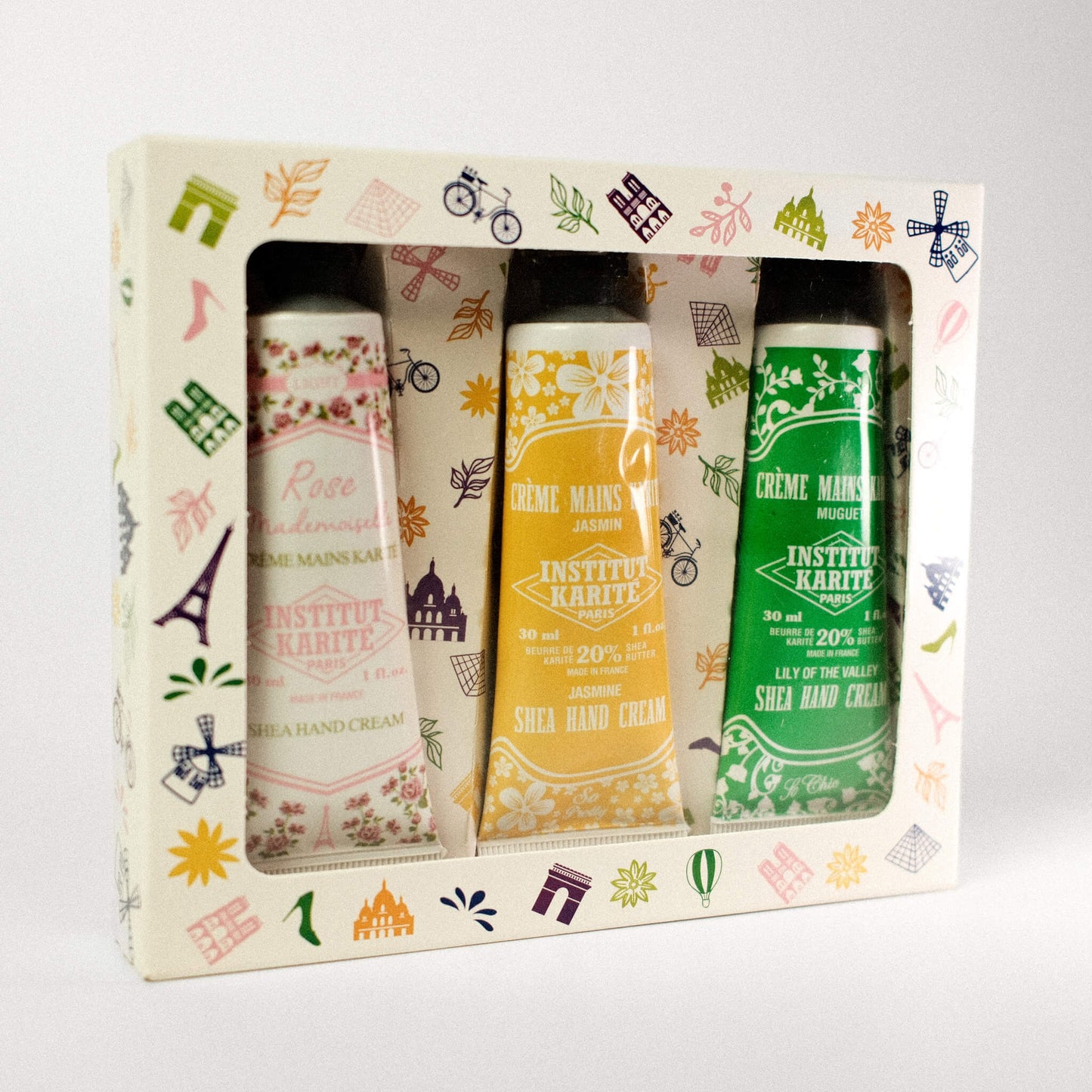 Shea  Hand Cream Trio · Rose, Jasmine & Lily of the Valley