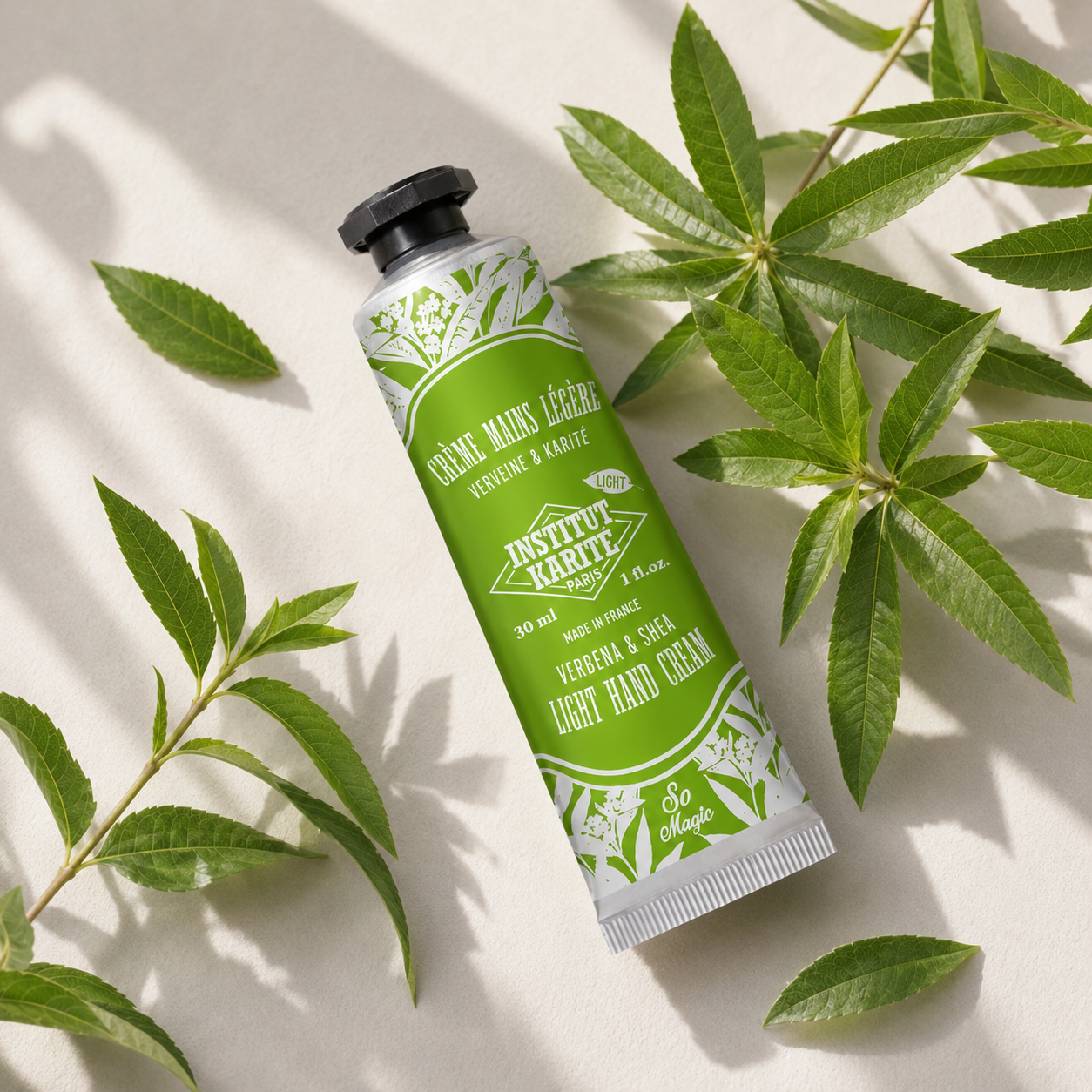 Crème Mains Légère · Verveine & Karité · 30ml